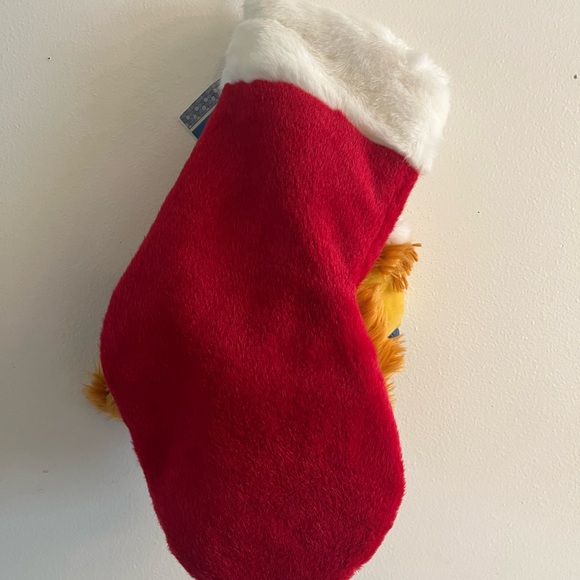 NEW Vintage 2000 Y2K Disney Store Bear in the Big Blue House Plush red stocking - Picture 3 of 3